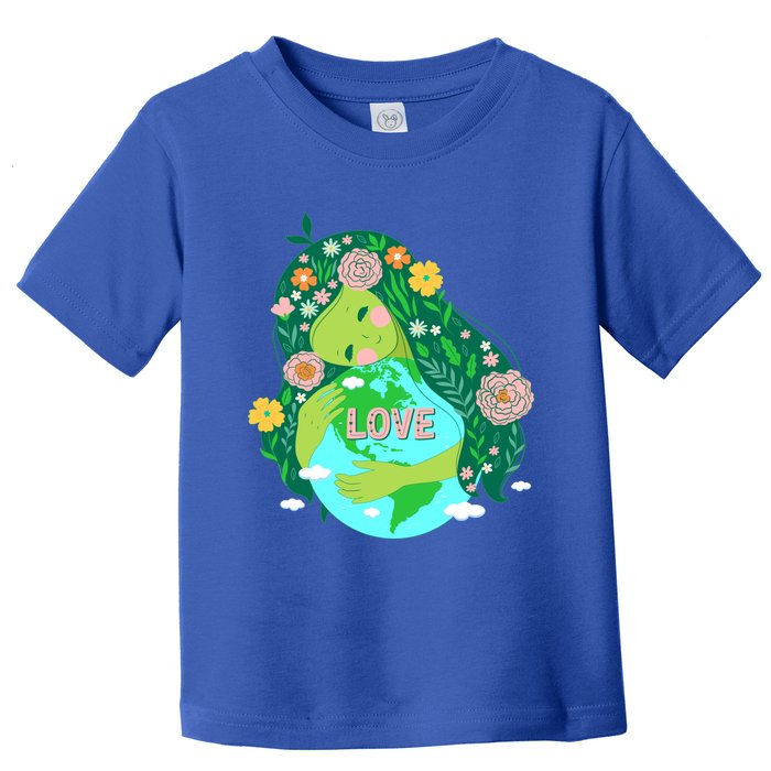 Love Mother Earthday Save Our Planet Environt Green Gift Toddler T-Shirt