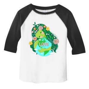 Love Mother Earthday Save Our Planet Environt Green Gift Toddler Fine Jersey T-Shirt