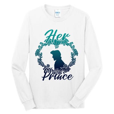 Little Mermaid Eric Her Prince Couples Tall Long Sleeve T-Shirt