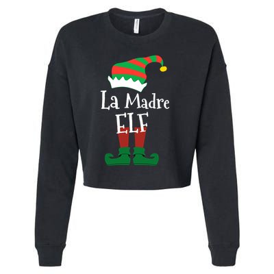 La Madre Elf Meaning The Mother Elf Gift Cropped Pullover Crew
