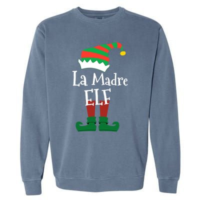 La Madre Elf Meaning The Mother Elf Gift Garment-Dyed Sweatshirt