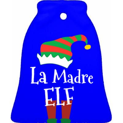 La Madre Elf Meaning The Mother Elf Gift Ceramic Bell Ornament