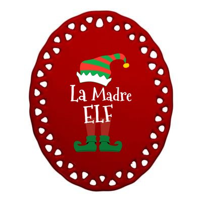 La Madre Elf Meaning The Mother Elf Gift Ceramic Oval Ornament