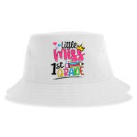 Little Miss First Grade Back To School 1st Grader Kids Sustainable Bucket Hat