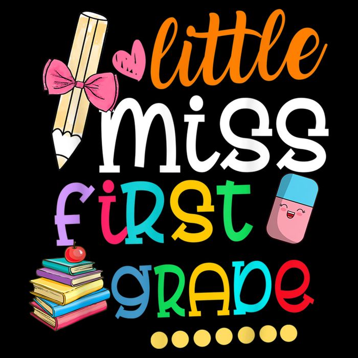 Little Miss First Grade Back To School City Backpack