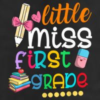 Little Miss First Grade Back To School 25L Jumbo Tote