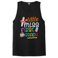 Little Miss First Grade Back To School 1st Grader PosiCharge Competitor Tank