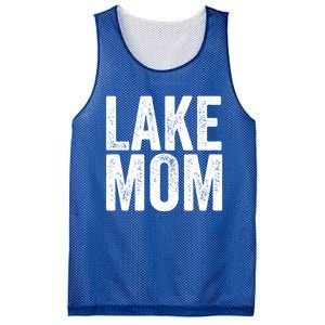 Lake Mom Funny Gift Lake Life Boating Gift Hooded Funny Gift Mesh Reversible Basketball Jersey Tank