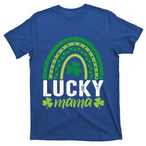 Lucky Mama Family St Patricks Day Gift Mom Mother's Day Gift T-Shirt