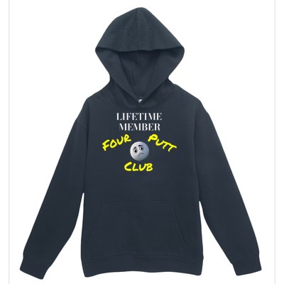 Lifetime Member Four Putt Club Golf Club Humorous Urban Pullover Hoodie