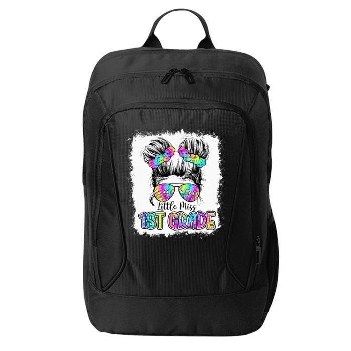 Little Miss First Grade Girls 1st Grade Girl Back To School City Backpack