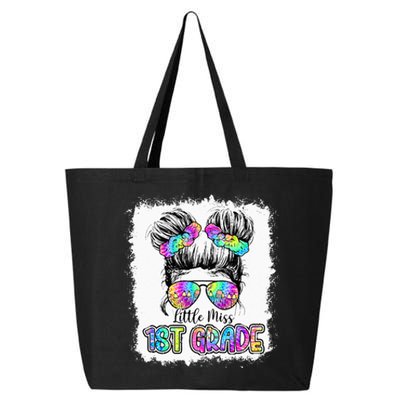 Little Miss First Grade Girls 1st Grade Girl Back To School 25L Jumbo Tote