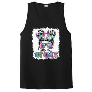 Little Miss First Grade Girls 1st Grade Girl Back To School PosiCharge Competitor Tank