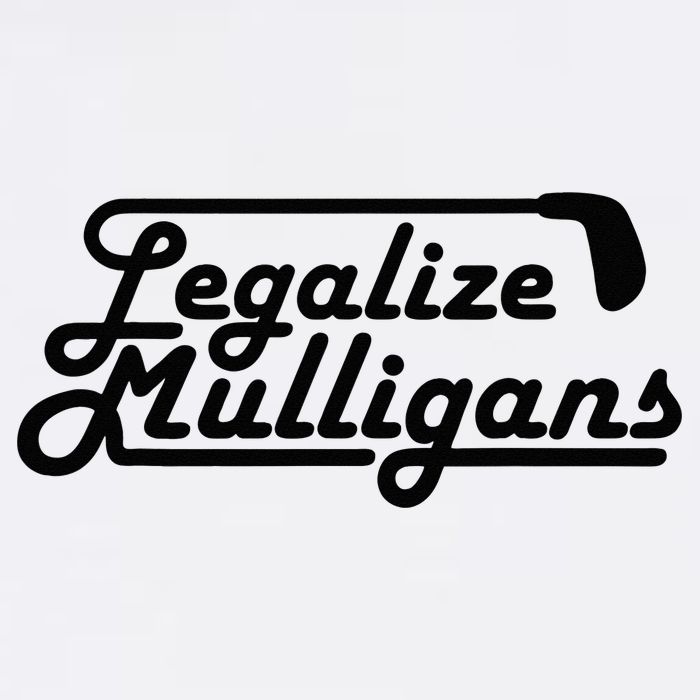 Legalize Mulligans Funny Golf Gift Cooling Performance Crew T-Shirt