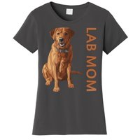 Lab Mom Fox Red Labrador Retriever Gift For Dog Lover Women's T-Shirt