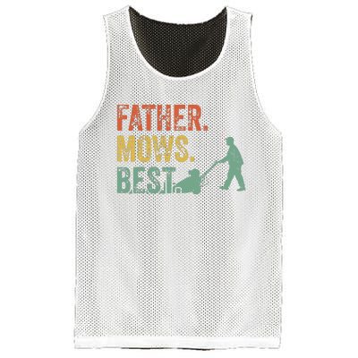 Lawn Mowing Father Day Mows Best Mower Gift Gardening Dad Mesh Reversible Basketball Jersey Tank