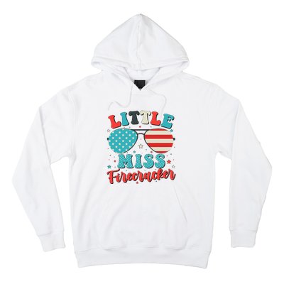 Little Miss Firecracker 4th of July Hoodie