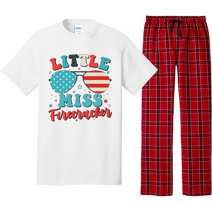 Little Miss Firecracker 4th of July Pajama Set