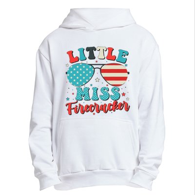 Little Miss Firecracker 4th of July Urban Pullover Hoodie