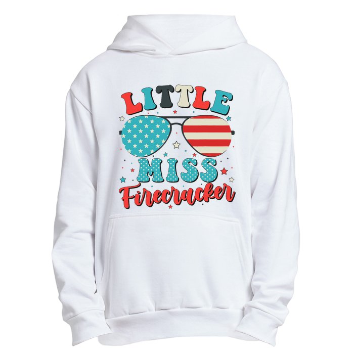 Little Miss Firecracker 4th of July Urban Pullover Hoodie