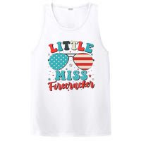 Little Miss Firecracker 4th of July PosiCharge Competitor Tank