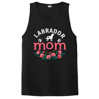 Labrador Mom Funny Gift Labrador Dog Lover Owner Christmas Great Gift PosiCharge Competitor Tank