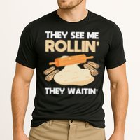 Lefse Master Funny Lefse Cooling Performance Crew T-Shirt