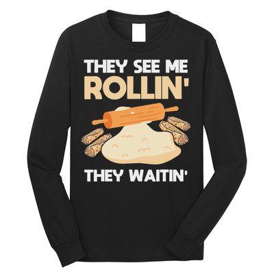 Lefse Master Funny Lefse Long Sleeve Shirt
