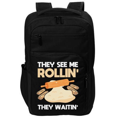 Lefse Master Funny Lefse Impact Tech Backpack