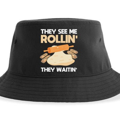 Lefse Master Funny Lefse Sustainable Bucket Hat