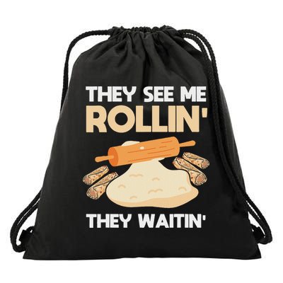 Lefse Master Funny Lefse Drawstring Bag