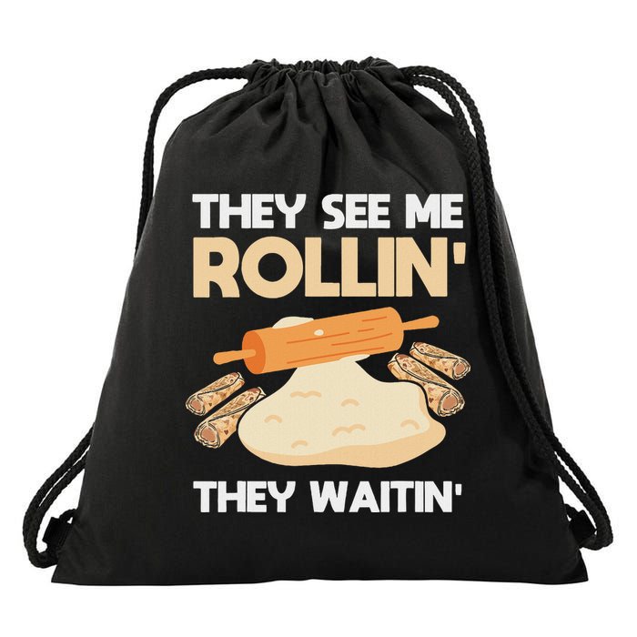 Lefse Master Funny Lefse Drawstring Bag