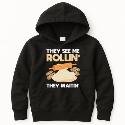 Lefse Master Funny Lefse Kids Hoodie