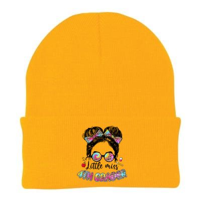 Little Miss Fourth Grade Back To School Cute Gift 4Th Grade Gift Knit Cap Winter Beanie