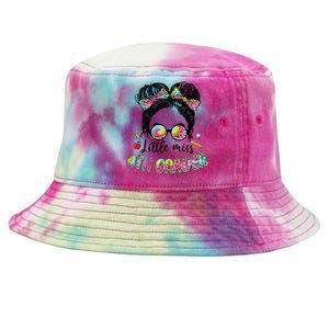 Little Miss Fourth Grade Back To School Cute Gift 4Th Grade Gift Tie-Dyed Bucket Hat