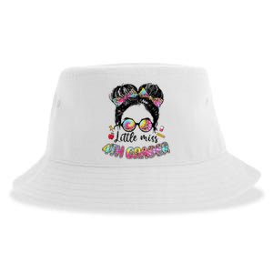 Little Miss Fourth Grade Back To School Cute Gift 4Th Grade Gift Sustainable Bucket Hat