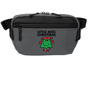 Little Miss Festive Christmas Xmas Holiday Crossbody Pack