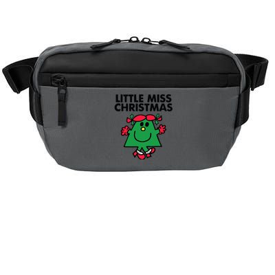 Little Miss Festive Christmas Xmas Holiday Crossbody Pack