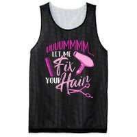 Let Me Fix Your Hair - Hairdresser Hairstylist Beautician Mesh Reversible Basketball Jersey Tank