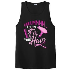 Let Me Fix Your Hair - Hairdresser Hairstylist Beautician PosiCharge Competitor Tank