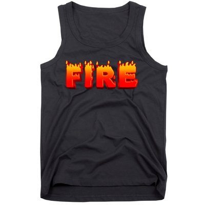 Last Minute Family Couples Halloween Fire And Ice Costumes Tank Top