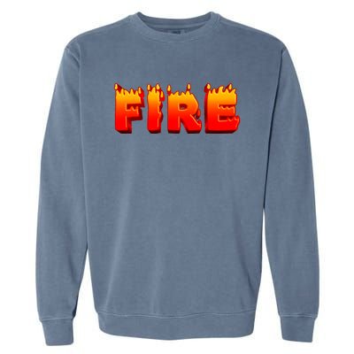 Last Minute Family Couples Halloween Fire And Ice Costumes Garment-Dyed Sweatshirt