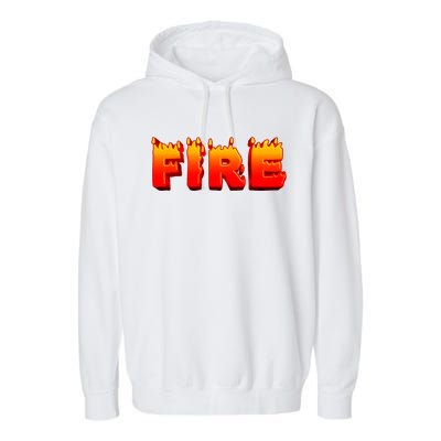 Last Minute Family Couples Halloween Fire And Ice Costumes Garment-Dyed Fleece Hoodie