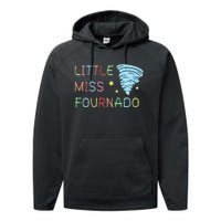 Little Miss Fournado 4th Birthday Performance Fleece Hoodie