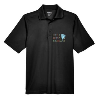 Little Miss Fournado 4th Birthday Men's Origin Performance Pique Polo