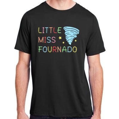 Little Miss Fournado 4th Birthday Adult ChromaSoft Performance T-Shirt