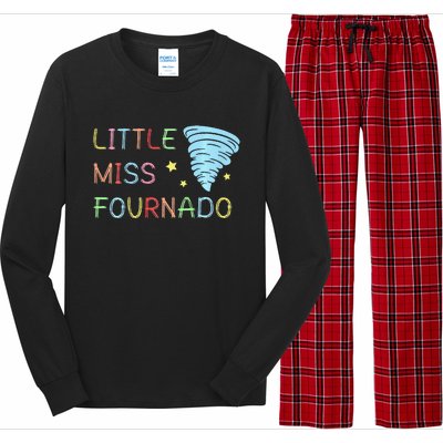 Little Miss Fournado 4th Birthday Long Sleeve Pajama Set