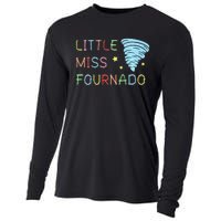 Little Miss Fournado 4th Birthday Cooling Performance Long Sleeve Crew