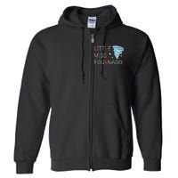 Little Miss Fournado 4th Birthday Full Zip Hoodie