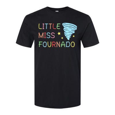 Little Miss Fournado 4th Birthday Softstyle CVC T-Shirt